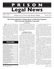 PLN - Prison Legal News