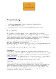 Pressemitteilung - Prix Veuve Clicquot