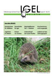 Igel-Bulletin 49 - Pro Igel