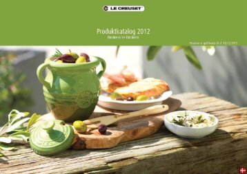 Le Creuset produktkatalog B2B 2012 - PRO-mote