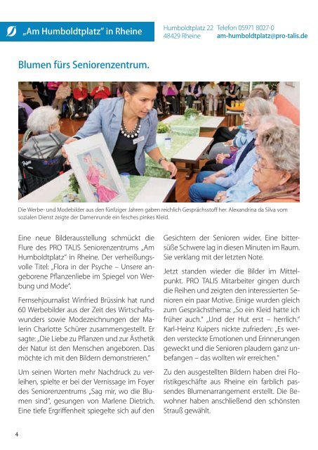 Miteinander Füreinander 3/2013 - pro talis