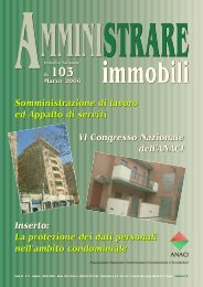 AMMINISTRARE IMMOBILI N° 103 - Anaci