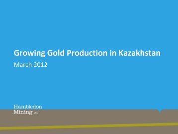 Hambledon Mining One2One Investor Presentation-1st March 2012