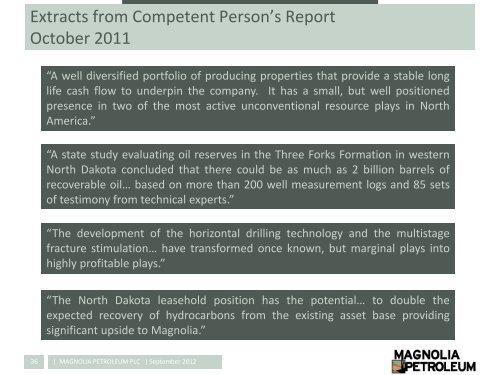 Magnolia Petroleum One2One Investor Presentation - Proactive ...