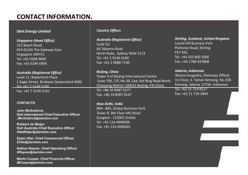 Dart Energy One2One Investor Presentation - Proactive Investors