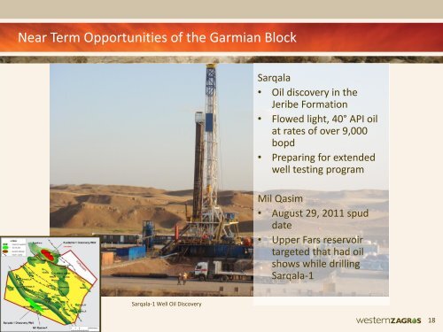 WesternZagros Resources One2One Presentation - September 2011