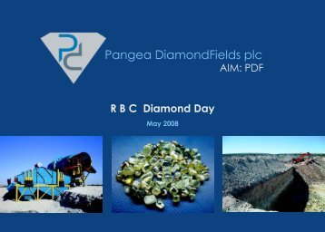 RBC Diamond Day 15 May 08 - Proactive Investors