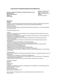 Leiter/Leiterin Projektmanagement (Projektleiter/in) - pro agro eV