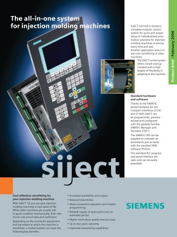 The all-in-one system for injection molding machines