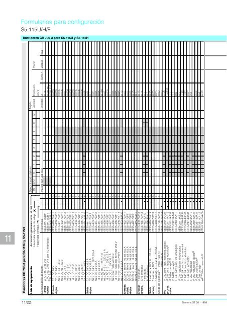 Catalogo Simatic S5