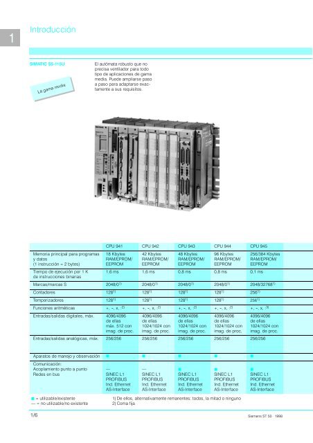 Catalogo Simatic S5