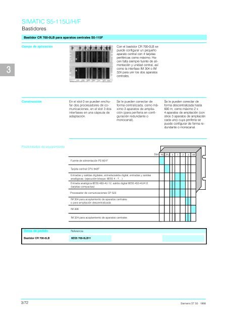 Catalogo Simatic S5