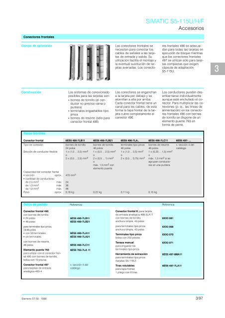 Catalogo Simatic S5