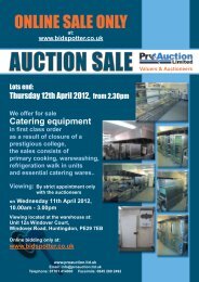 Sale Catalogue - Pro Auction