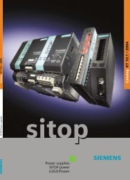 Power supplies SITOP power LOGO!Power Catalog K T 10.1 2004
