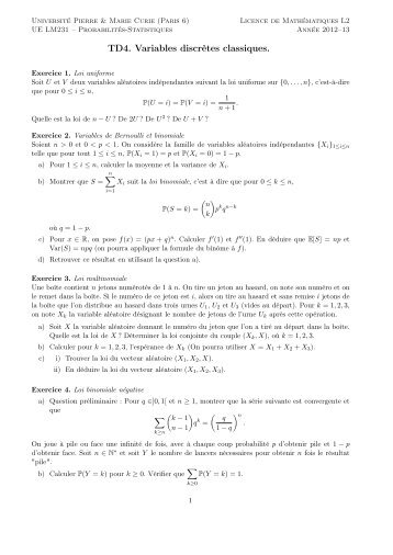 Feuille de TD 4