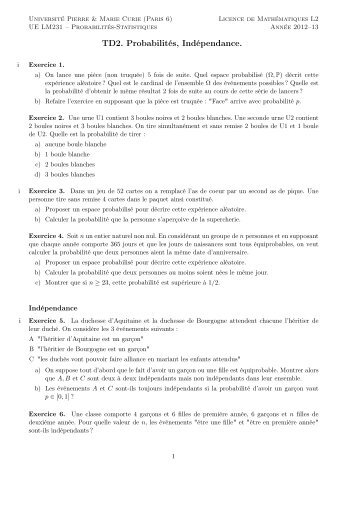 Feuille de TD 2