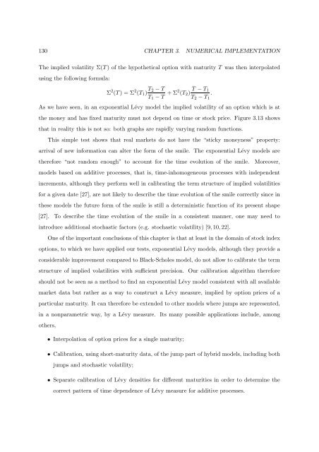 Processus de Lévy en Finance - Laboratoire de Probabilités et ...