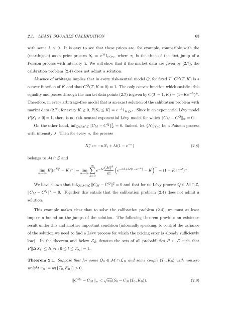 Processus de Lévy en Finance - Laboratoire de Probabilités et ...