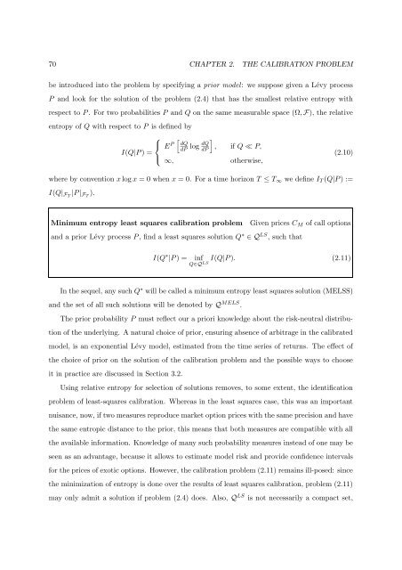 Processus de LÃ©vy en Finance - Laboratoire de ProbabilitÃ©s et ...