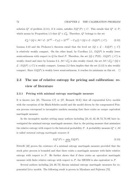 Processus de Lévy en Finance - Laboratoire de Probabilités et ...