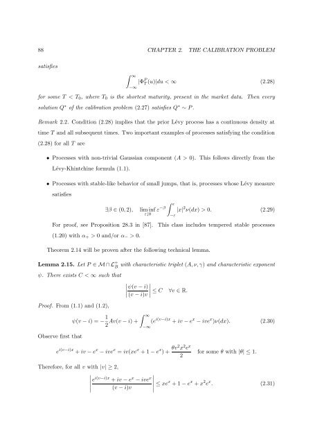 Processus de Lévy en Finance - Laboratoire de Probabilités et ...