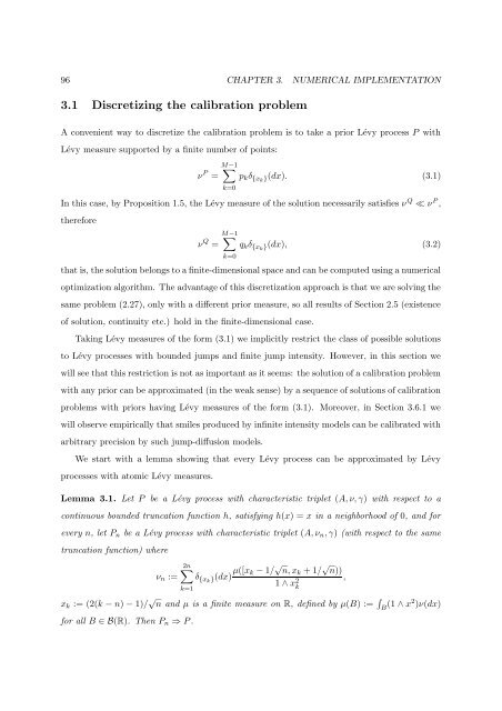 Processus de Lévy en Finance - Laboratoire de Probabilités et ...