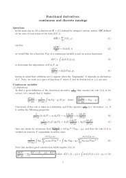 Pdf on functional derivatives.