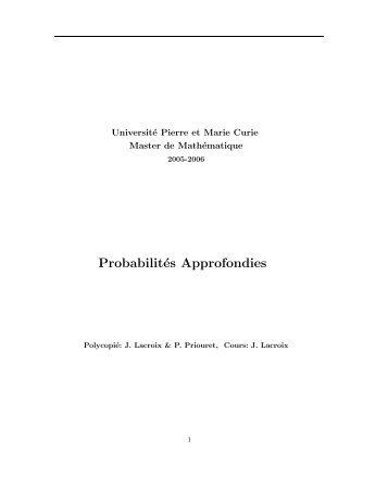 Version pdf - UniversitÃ© Pierre et Marie CURIE