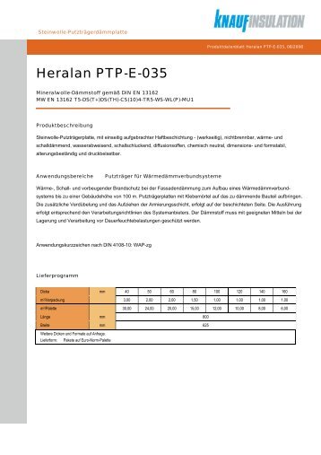 Heralan PTP-E-035