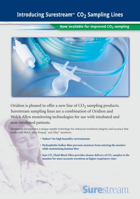 Introducing Surestream™ CO Sampling Lines