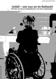 Unfall â von nun an im Rollstuhl - Schweizer Paraplegiker ...