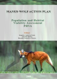 Maned Wolf Action Plan - Pró-Carnívoros