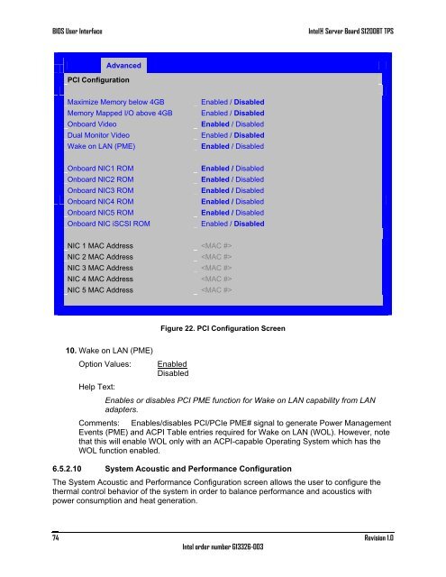 Intel Server Board S1200BT - PROconsult Data A/S