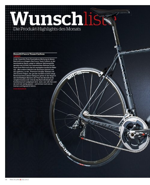 Wishlist - PDF - Procycling