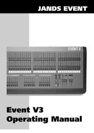 Event V3 Operating Manual - Jands