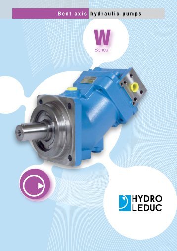 Bent axis hydraulic pumps - Products 4 Engineers