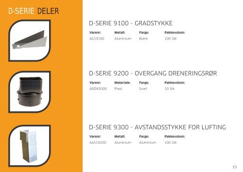 Kaizer - Produktkatalog - Produktfakta