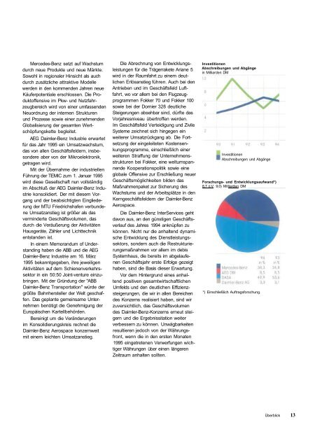 Daimler-Benz Geschäftsbericht 1994