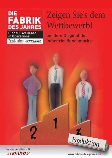 InfobroschÃ¼re zum Wettbewerb - Produktion