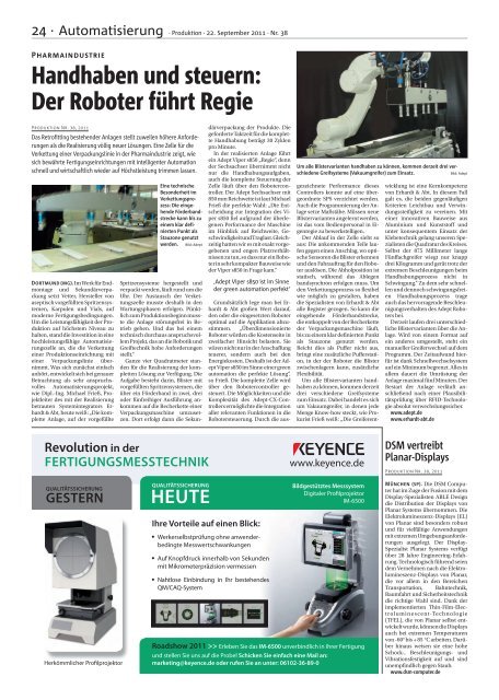 Ausgabe - 38 - 2011 - Produktion