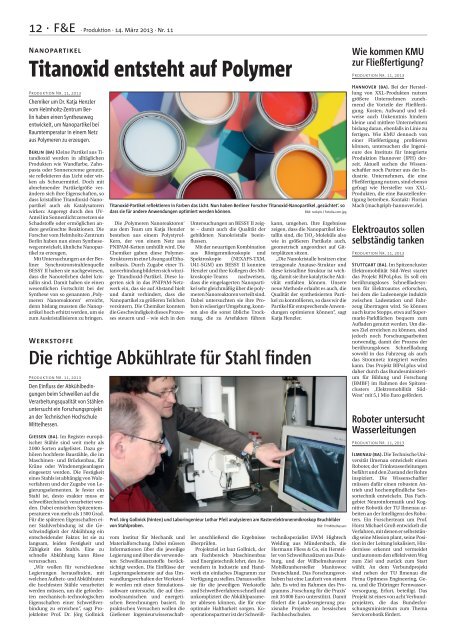 Ausgabe - 11 - Produktion