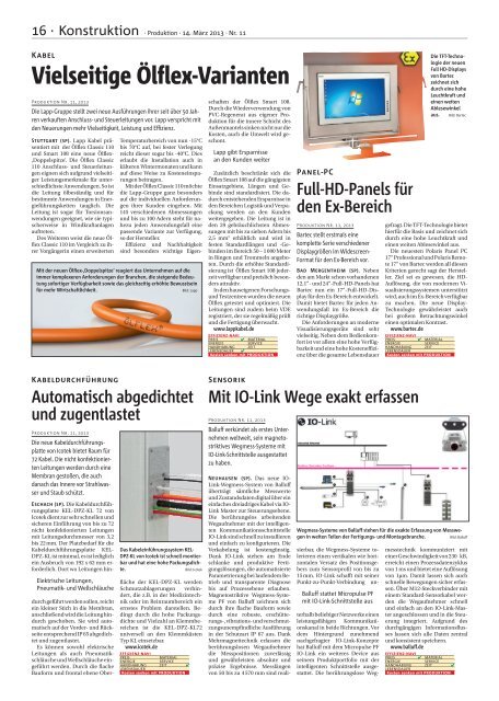 Ausgabe - 11 - Produktion