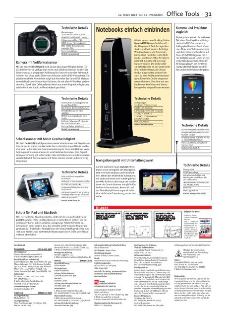 Ausgabe - 12 - 2012 - Produktion