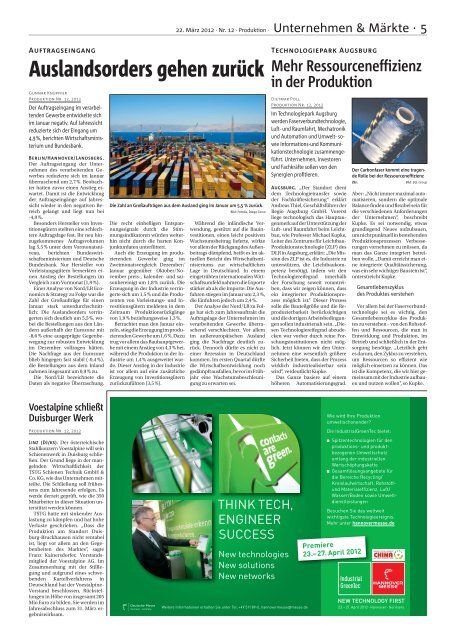 Ausgabe - 12 - 2012 - Produktion