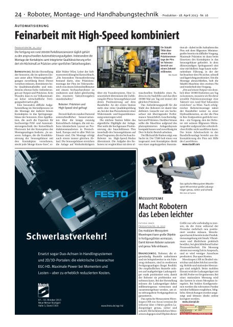 Ausgabe - 16 - Produktion