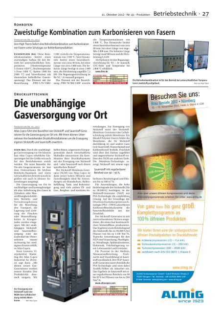 Ausgabe - 41 - 2012 - Produktion