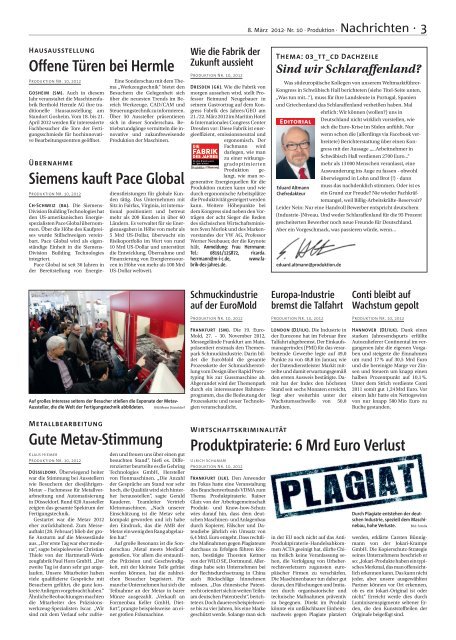 Ausgabe - 10 - 2012 - Produktion