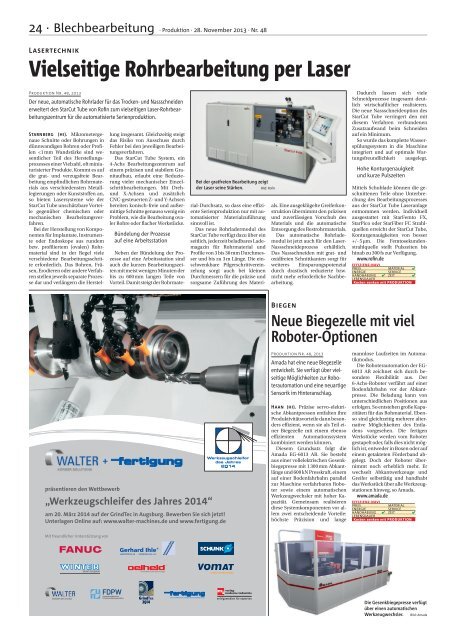 Ausgabe - 48 - 2013 - Produktion