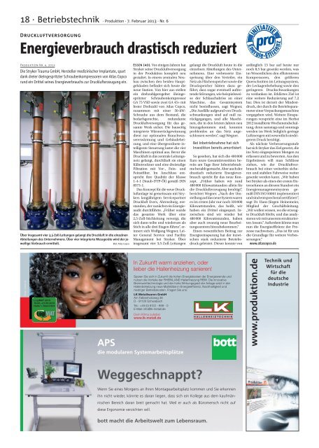 Ausgabe - 06 - Produktion